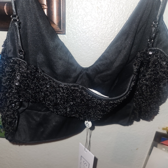 New Sage Sequence Crop top Large - Picture 2 of 3